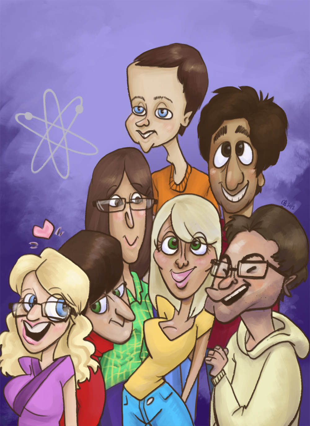 The Big Bang Theory Artworks.